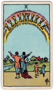 Diez de Copas Tarot