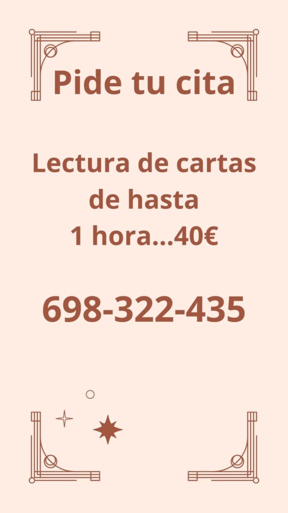 Cita lectura de cartas del Tarot