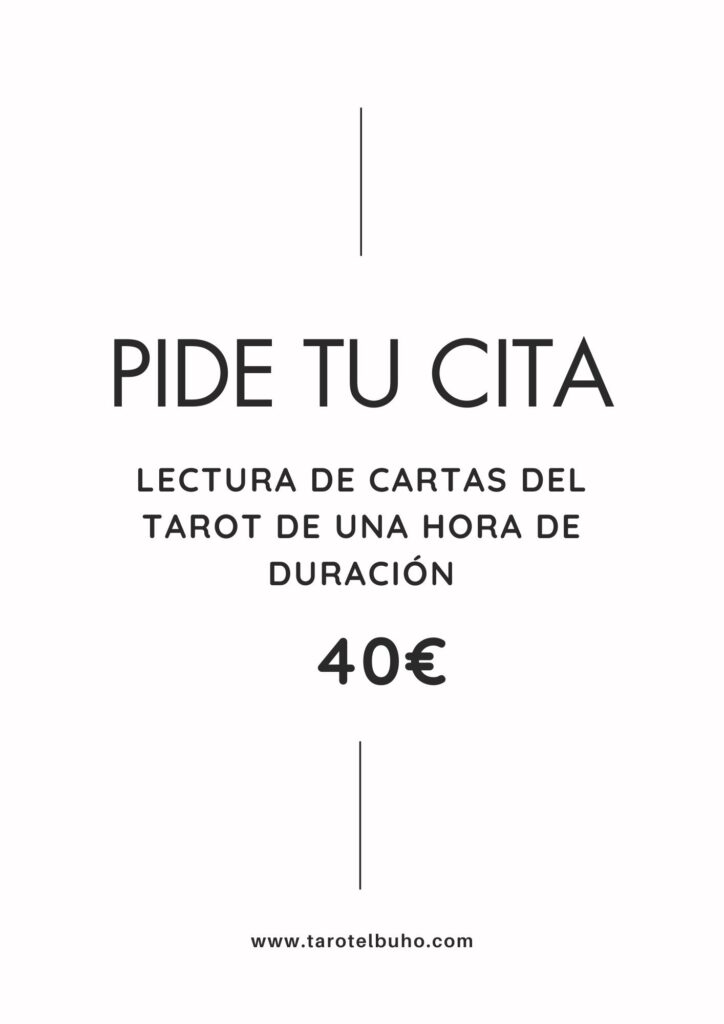 Cita lectura de cartas del Tarot (